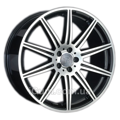 Диски Replica Mercedes (MR120) 8x20 5x112 ET20 DIA66,6 (gloss black lip polished)