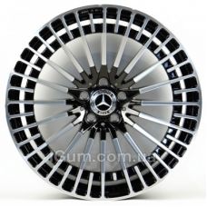 Подбор дисков на Rolls-Royce Cullinan в Днепре Replica Mercedes (MR1386) 8x21 5x112 ET27 DIA66,6 (gloss black machined face)