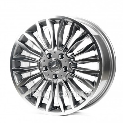 Диски Replica Mercedes (MR1490) 7,5x18 5x112 ET52 DIA66,6 (gloss grey machined face)