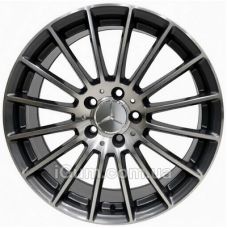 Replica Mercedes (MR248) 8x18 5x112 ET43 DIA66,6 (gun metal machined face)
