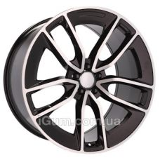 Replica Mercedes (MR3489) 10x22 5x112 ET55 DIA66,6 (black machined)