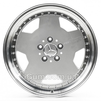 Диски Replica Mercedes (MR5852) 8x18 5x112 ET30 DIA66,6 (silver lip polished)