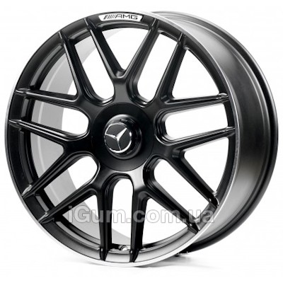 Диски Replica Mercedes (MR8011B) 8,5x20 5x112 ET39 DIA66,6 (matt black lip polished)