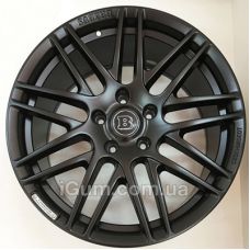 Replica Mercedes (MR8102) 9x18 5x112 ET45 DIA66,6 (black machined face)