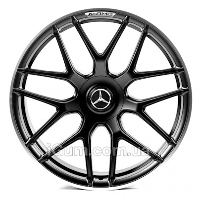 Диски Replica Mercedes (MR921) 8,5x19 5x112 ET46 DIA66,6 (matt black lip polished)