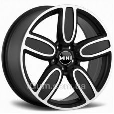 Replica Mini (7213) 7,5x18 5x112 ET45 DIA66,6 (matte black machined face)