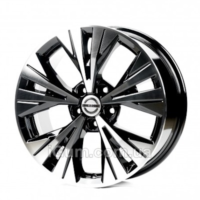 Диски Replica Nissan (NS1699) 7,5x18 5x114,3 ET40 DIA66,1 (gloss black machined face)