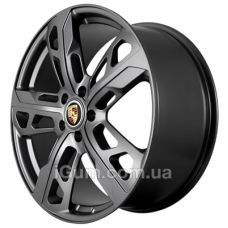 Replica Porsche (PO876) 9,5x22 5x130 ET50 DIA71,6 (satin gun metal)