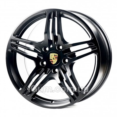 Диски Replica Porsche (PR212) 9,5x19 5x130 ET46 DIA71,6 (matt black)