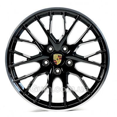 Диски Replica Porsche (PR3083) 9,5x20 5x130 ET61 DIA71,6 (gloss black machined)