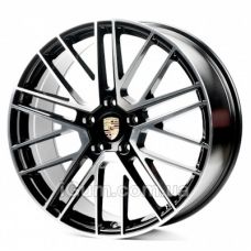 Replica Porsche (PR3084) 11,5x21 5x130 ET69 DIA71,6 (black machined face)