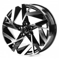 Replica Renault (RN18877) 7x18 5x114,3 ET45 DIA66,1 (gloss black machined face)