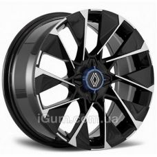 Replica Renault (RN246) 6,5x16 4x100 ET37 DIA60,1 (BMF)