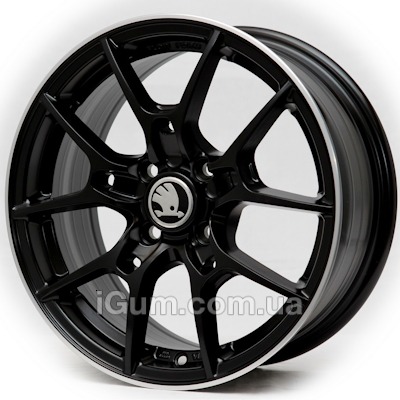 Диски Replica Skoda (FF-510) 7x16 5x112 ET38 DIA66,6 (matt black)