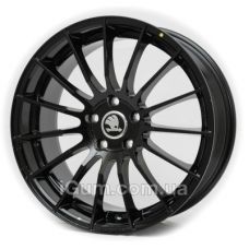 Replica Skoda (FF05) 8x18 5x112 ET38 DIA73,1 (gloss black)