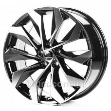 Replica Skoda (SK18931) 7,5x18 5x112 ET38 DIA57,1 (gloss black machined face)