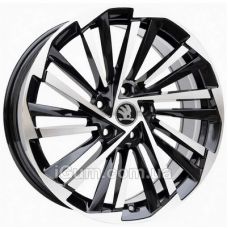 Replica Skoda (SK261) 8x19 5x112 ET45 DIA57,1 (gloss black)