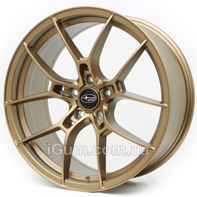 Диски Replica Subaru (FF45) 8,5x19 5x114,3 ET35 DIA73,1 (bronze)