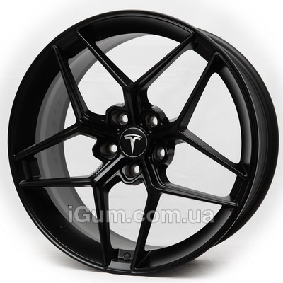 Диски Replica Tesla (FF122) 8,5x19 5x114,3 ET35 DIA73,1 (satin black)