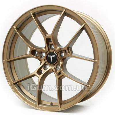Диски Replica Tesla (FF45) 8,5x19 5x114,3 ET35 DIA73,1 (bronze)