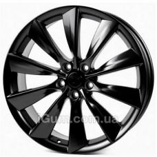 Replica Tesla (TES071) 9,5x19 5x114,3 ET40 DIA64,1 (matt black)