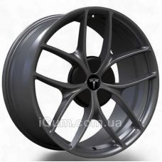 Replica Tesla (TES139) 8,5x18 5x114,3 ET40 DIA64,1 (matt gun metal)