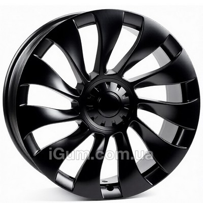 Диски Replica Tesla (TES2119) 10,5x21 5x114,3 ET48 DIA64,1 (satin black)