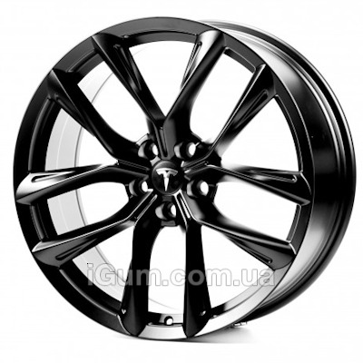 Диски Replica Tesla (TES5552) 8,5x20 5x114,3 ET35 DIA64,1 (BLHM)