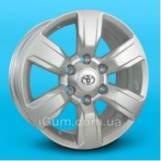 Подбор дисков на Toyota Hilux VIII в Днепре Replica Toyota (GT7992) 7,5x17 6x139,7 ET25 DIA108,1 (silver)