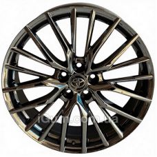 Replica Toyota (TY047) 8x18 5x114,3 ET35 DIA60,1 (black vacuum chrome)