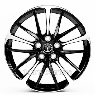 Диски Replica Toyota (TY3215) 8x18 5x114,3 ET50 DIA60,1 (black machined face)