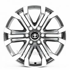 Replica Toyota (TY3270) 8,5x20 6x139,7 ET25 DIA106,1 (gun metal machined face)