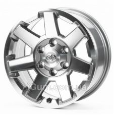 Replica Toyota (TY3363) 7,5x17 6x139,7 ET15 DIA106,1 (gun metal machined face)