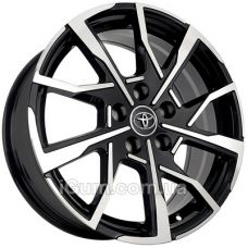 Replica Toyota (TY3536) 7x17 5x114,3 ET35 DIA60,1 (gloss black machined face)