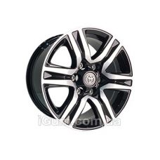 Replica Toyota (TY718) 7,5x17 6x139,7 ET25 DIA106,1 (BKF)
