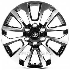 Replica Toyota (TY887) 7,5x19 6x139,7 ET25 DIA106,1 (gloss black machined face)
