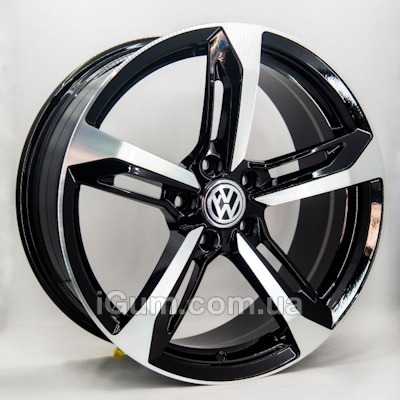 Диски Replica Volkswagen (GT-DX219) 8x18 5x112 ET38 DIA57,1 (MB)