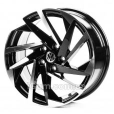 Replica Volkswagen (VV17082) 7,5x17 5x112 ET40 DIA57,1 (gloss black machined face)