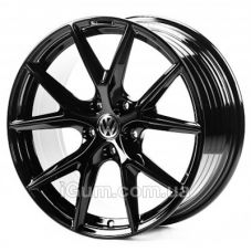 Replica Volkswagen (VV18247) 8x18 5x112 ET40 DIA57,1 (gloss black)