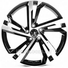 Replica Volkswagen (VV3394) 8,5x19 5x112 ET35 DIA57,1 (gloss black machined face)