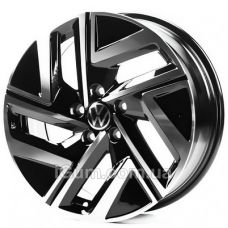 Replica Volkswagen (VW3308) 7x17 5x112 ET46 DIA57,1 (black machined)