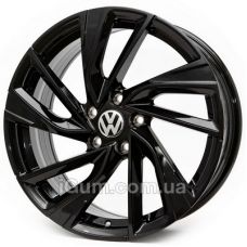 Replica Volkswagen (VW6111) 7x17 5x112 ET45 DIA57,1 (black)