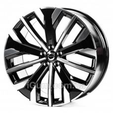 Диски Replica Volvo (V3460) 9x21 5x108 ET38,5 DIA63,4 (black machined face)