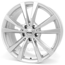 Диски Rial M12 9x19 5x108 ET53 DIA63,4 (polar silver)