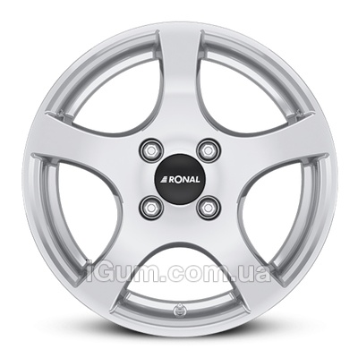 Диски Ronal CA2 6x14 4x100 ET30 DIA57,1 (jet black machined face)