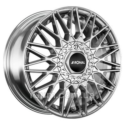 Диски Ronal LSX 7x16 5x112 ET50 DIA76 (jet black machined face)