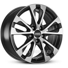 Ronal R61 7,5x17 5x108 ET55 DIA63,4 (jet black matt machined face)