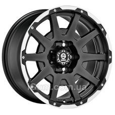 Диски Sparco Dakar 8,5x17 5x120 ET0 DIA65,1 (matt black lip polished)