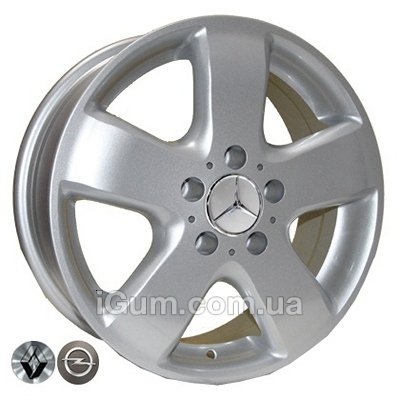 Диски TRW Z343 6,5x16 5x120 ET45 DIA65,1 (silver)