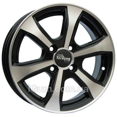 Диски Tech Line TL408 5,5x14 4x100 ET43 DIA60,1 (BD)